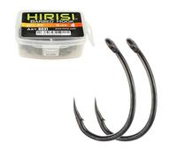 50 pz Ami da Pesca In Acciaio Inox Rivestito PTFE Con Alto Carbonio Filo Spinato Ami Da Pesca Con Accessori Da Pesca Occhiello (FBA-8031-4)
