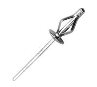 50 Pz Argento Pop Rivetto Cieco Pieghevole Rivetto In Lega Di Alluminio 3.2mm 4.0mm 4.8mm Bullone Gambo In Acciaio Mandrino Rivetti Di Scarico Elementi Di Fissaggio(4.8x25mm)