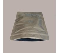 50 Pz Busta Sacchetto Sottovuoto Alluminio con Zip 20+30x10cm