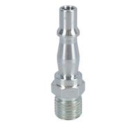 50 pz connettore raccordo tubo linea aria maschio sgancio rapido 1/4 maschio ...