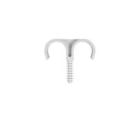 50 PZ FISSATUBO DOPPIO A BATTERE 25 mm