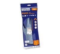 50 pz. - Guanti Supportati antitaglio In Nitrile Reflexx PU22 - cut protection - antitaglio livello C - venduti al paio - oltre 4400 pz - min. 22 cartoni