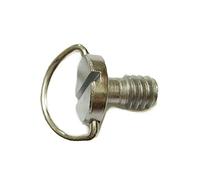 50 pz/lotto 1/4" D-ring Viti for fotocamera for DSLR Piastra a sgancio rapido for treppiede for fotocamera