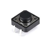 50 Pz/lotto 12x12x6MM Pulsante A Sfioramento Micro Interruttore Plug-in Diretto Auto-Reset 12 * 12 * 6mm Tasti DIP 4PIN