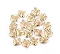 50 pz/lotto 15x13mm Amore a Forma di Cuore CCB Ciondoli Ciondoli per la Creazione di Gioielli Fatti A Mano Braccialetto Fai Da Te Collana Accessori Comodo e