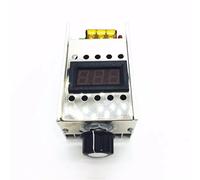50 PZ/LOTTO AC220V 4000W Dimmer Ad Alta Potenza SCR Regolatore di Tensione Elettronico + Display Digitale for La Velocità di Regolazione Termostato(6.5)