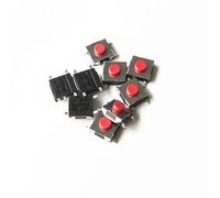 50 PZ/LOTTO Patch Interruttore di Pulsante Rosso 6.2 * 6.2mm 6 * 6 * 2.5/3.1/3.7/4.3mm 4pin 5pin SMD Microinterruttore(SMD - 4 PIN,6x6x2.5 MM)