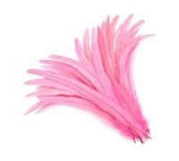 50 Pz/lotto Piume Colorate Coda di Gallo Accessori Artigianato Festa di Nozze Carnevale Decorazione Domestica Pnnrk 2 25-30cm 10-12 pollici