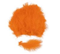 50 pz/lotto piume naturali 10-15 cm soffici piume per decorazioni per feste di nozze gioielli fai da te accessori artigianali arancione 50 pezzi