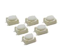 50 pz/lotto SMT 3x4x2.5MM 4PIN Tattile Tatto Pulsante Micro Interruttore G75 Auto-reset Interruttore di Controllo Remoto for auto