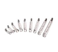 50 pz/lotto Spilla Clip Base Perni Spilla Spilla Base Vuota for Gioielli Fai da Te Forniture(45 mm)