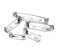 50 Pz/Lotto Spilla in Acciaio Inox Posteriore Fermo di Sicurezza Bar Spilli Creazione di Gioielli Fai da Te Trovare Accessori per Spille Decorazione Attractive Design