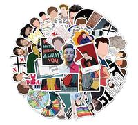 50 pz Louis Tomlinson Cantante Adesivi FAI DA TE Impermeabile Laptop Bicicletta Bagaglio Valigia Chitarra Casco di Skateboard Giocattolo Sticker