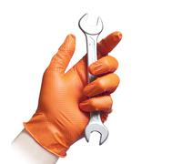 Guanti in nitrile monouso full grip Reflexx N85 senza polvere
