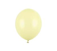 50 PZ Palloncini Palloncino Lattice 30 cm GIALLO LIGHT pastello