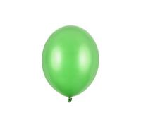 50 PZ Palloncini Palloncino Lattice 30 cm VERDE BRILLANTE metallic 136J