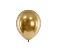 50 PZ Palloncino Palloncini Lattice 30 cm GLOSSY ORO 148A