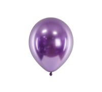 50 PZ Palloncino Palloncini Lattice 30 cm GLOSSY VIOLA 1488