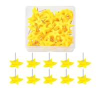 50 pz Push Spilli Decorativi Mappa Spilli Tabellone in Sughero Puntine da per Bacheca Tessuto Marcatura Immagine Appesa Puntine in Metallo