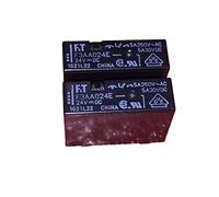 50 Pz Relè F3AA005E F3AA005 F3AA012E F3AA012 F3AA024E F3AA024 5VDC 12VDC 24VDC 4Pin 5A 250VAC KHzIgRdY (Size : 5V)
