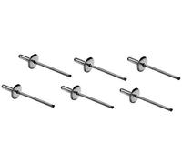 50 PZ. RIVETTI A STRAPPO RIVETTO ALLUMINIO testa larga 4,8x30 TESTA 16 mm