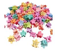50 Pz/set Carino Artigli Dei Capelli di Piccole Dimensioni Mini Tornante Pinze for Le Ragazze Coreano Clip Laterale Frangia Clip di Donne Accessori for Capelli Dolci(5)
