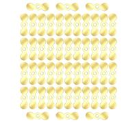 50 pz/set elica da pesca fette esche che fanno sostituzioni elica da pesca paillettes materiali legatura mosca paillettes