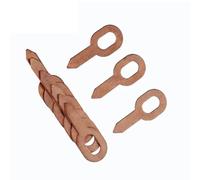 50 Pz/set Ovale Dent Estrattore Anelli Corpo Auto Sollevatore Kit di Strumenti di Riparazione Estrattore Ammaccature Rimozione Rondella Strumento di Modellatura Guarnizione Macchina