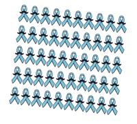 50 Pz Spille Consapevolezza Spilla A Nastro In Lega Per Le Donne Operatore Sanitario Decorativa Per Abbellimento Abbigliamento A Nastro