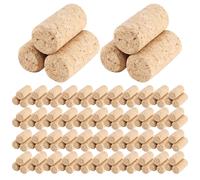 50 Pz Stopper In Sughero Dritti Per Bottiglie Di Vino