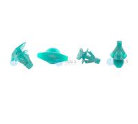 50 Pz. You.S Originale Dichtungsleisten Montaggio Clip per Honda 91568-Sr2-003