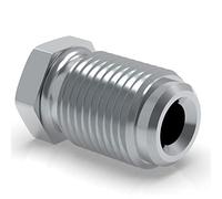 50 raccordi a vite M12 x 1 per tubo del freno da 4,75 mm, raccordo F tipo B 5,0, conforme a DIN/ISO 1651