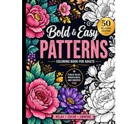 50 Relaxing Designs: An Adult Coloring Book with Fun, Easy, and Relaxing Coloring Pages