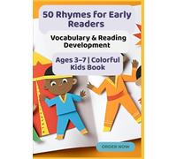 50 Rhymes for Early Readers | Vocabulary & Reading Development | Ages 3-7 | Colorful Kids Book
