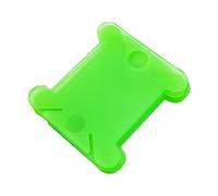 50 rocchetti per filo da ricamo, 3,5 x 3,8 cm, avvolgitori per cucito/cucito, organizer per filo interdentale, croce
