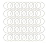 50 rondelle per cuffie per bici per regolazioni della spaziatura, in acciaio inox, accessori per ciclismo (28,6 mm)