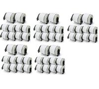 50 ROTOLI DK-22205 DK22205 Etichette Compatibili Brother P-Touch QL1050 QL106