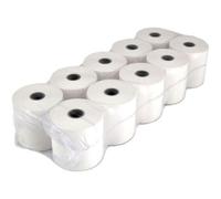 50 ROTOLI REGISTRATORE CASSA 57x30 CARTA TERMICA FORO 12 OMOLOGATI