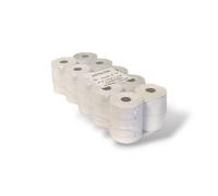 50 rotoli termici omologati per registratore di cassa 57 mm 30mt carta termica