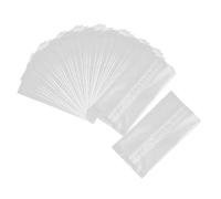 50 sacchetti da pesca solubili in acqua PVA Mesh Tackle Borse per attrezzatura da pesca alla carpa fiume serbatoio attrezzatura da pesca - 12 x 6 cm