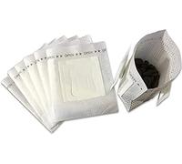 50 sacchetti di carta per filtro da caffè portatile, da appendere, per appendere le orecchie, per caffè, monouso, usa e getta, ideale per viaggi, campeggio, casa, ufficio