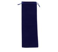 50 sacchetti di velluto con coulisse for bottiglie di profumo, sacchetti for imballaggio regalo di Natale for telefoni Per Collana(Blue,8x17cm (3.2x6.7in))