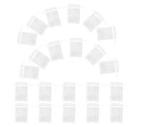 50 sacchetti in organza con coulisse per gioielli, candele e piccoli regali.