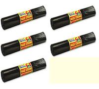 50 Sacchi Domopak Maxi Strong Neri spazzatura Sacco Nero per rifiuti Buste