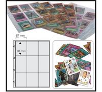 25 Safe 5484-XL A4 la raccolta di foglie 9 scomparti 90x67mm Per Trading Cards