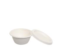 50 Salsiere da asporto in polpa di cellulosa Ø7 cm h 3 cm
