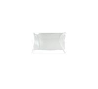 50 scatole bomboniere trasparenti pvc 10x10x3,5 cm SCO-1870-50