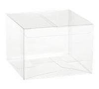 50 scatole bomboniere trasparenti pvc 15x15x10 cm FCA-PVC45-50