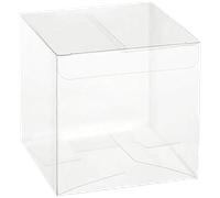 50 scatole bomboniere trasparenti pvc 4x4x4 cm FCA-PVC17-50(VAR)