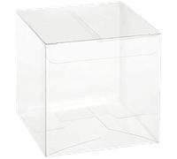50 scatole bomboniere trasparenti pvc 8x8x8 cm FCA-PVC11-50